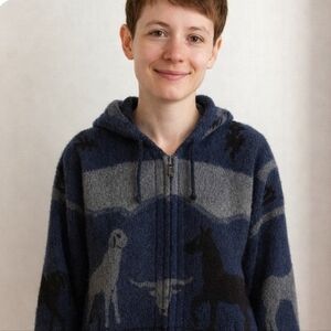 ⭐️ Host Pick ⭐️ Ruminahui | Vintage Wool Hooded Sweater